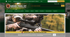 Desktop Screenshot of greentrail.fi